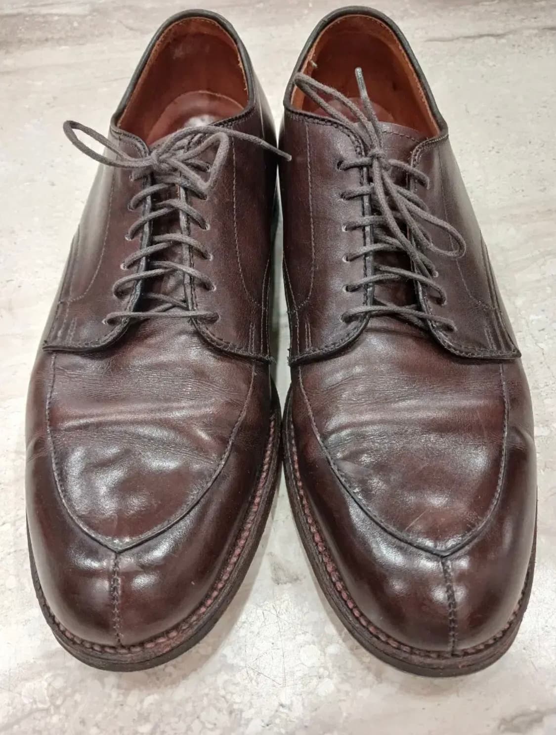 ALDEN 6303 CORDOVAN BROWN SHOES 9H 상품이미지1