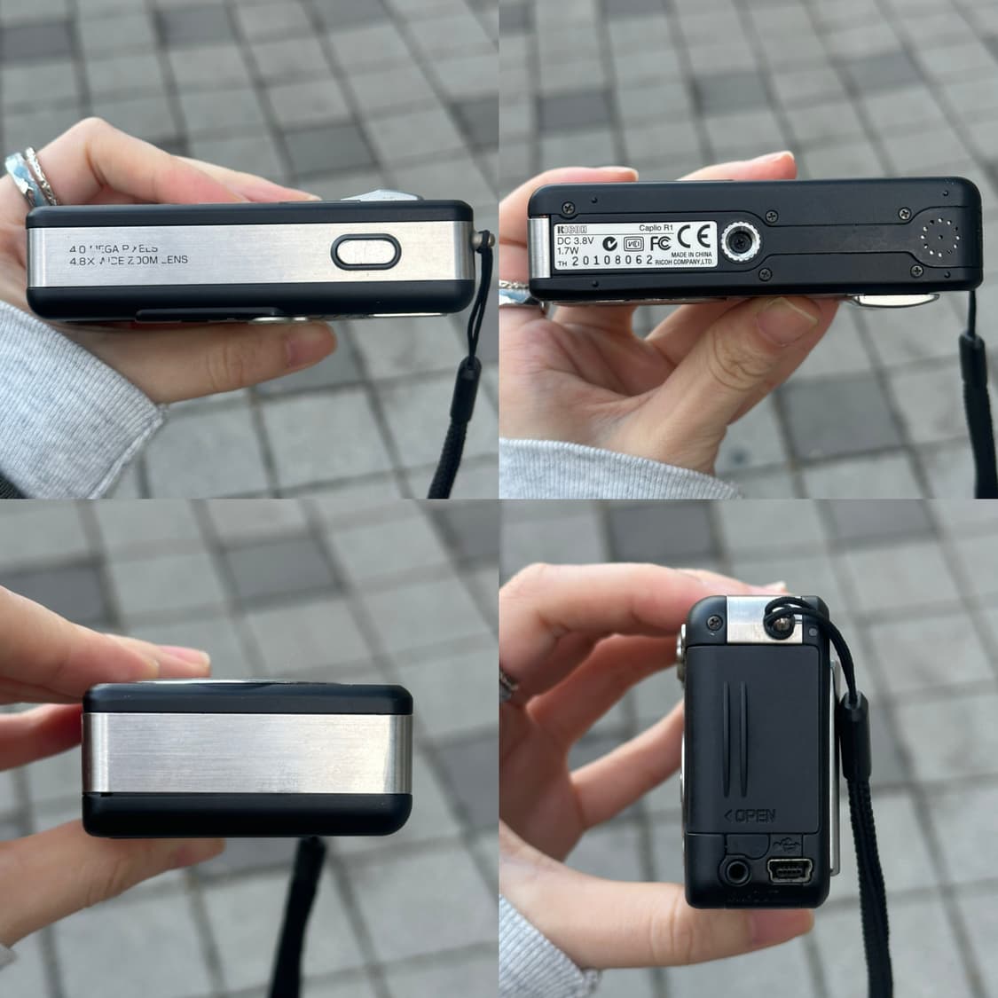 레어) RICOH Caplio r1 (작례O) 리코 카프리오 r1 디카 상품이미지3