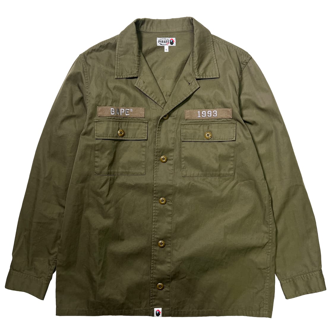 베이프 밀리터리 셔츠 (XL) 상품이미지2