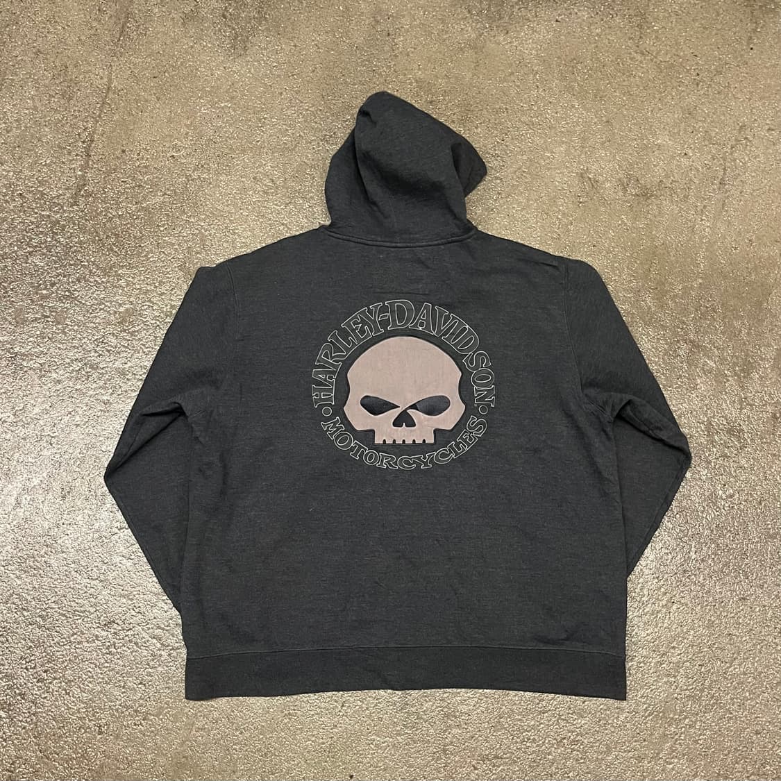 할리데이비슨 스컬 후드 집업 (110-115) 상품이미지1