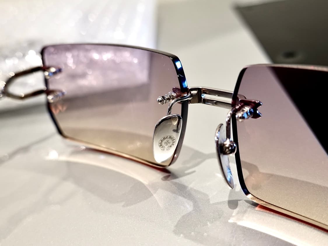 크롬하츠 로디  샤이닝 실버 무테 선글라스 상품이미지9