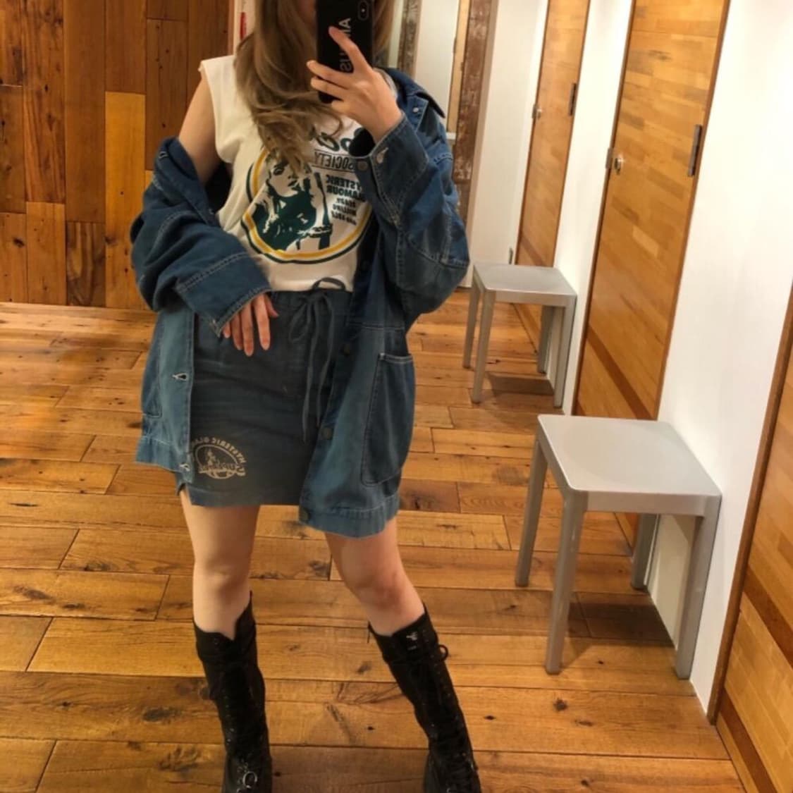 HYSTERIC GLAMOUR HG Superfuzz Mini Skirt 상품이미지4