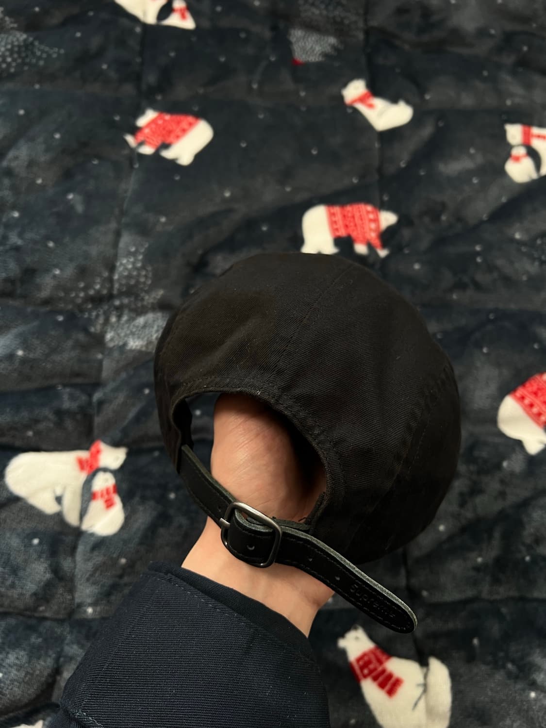 슈프림 캠프캡 가죽스트랩 상품이미지2