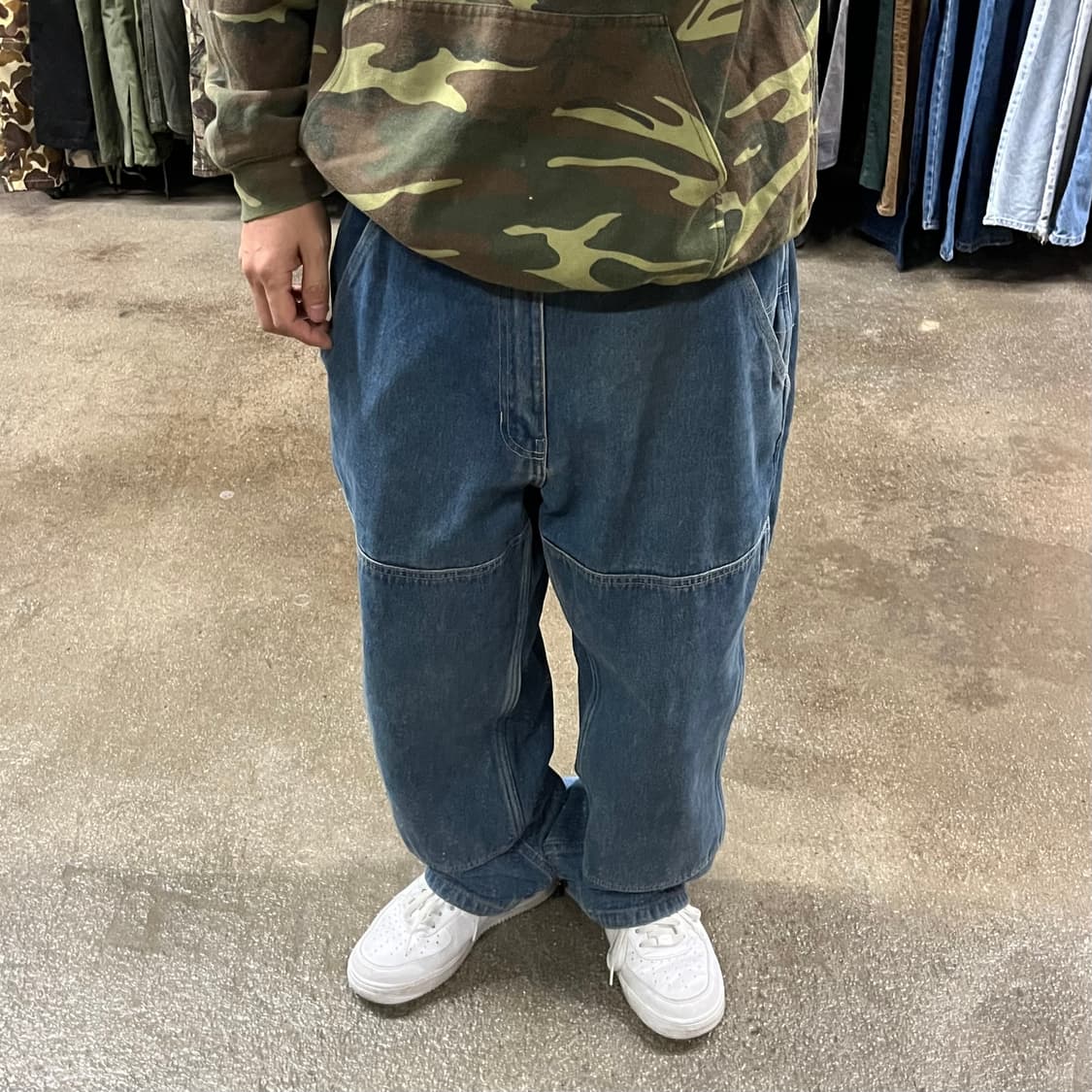 반스 로완 데님 더블니 팬츠 (36“) 상품이미지9