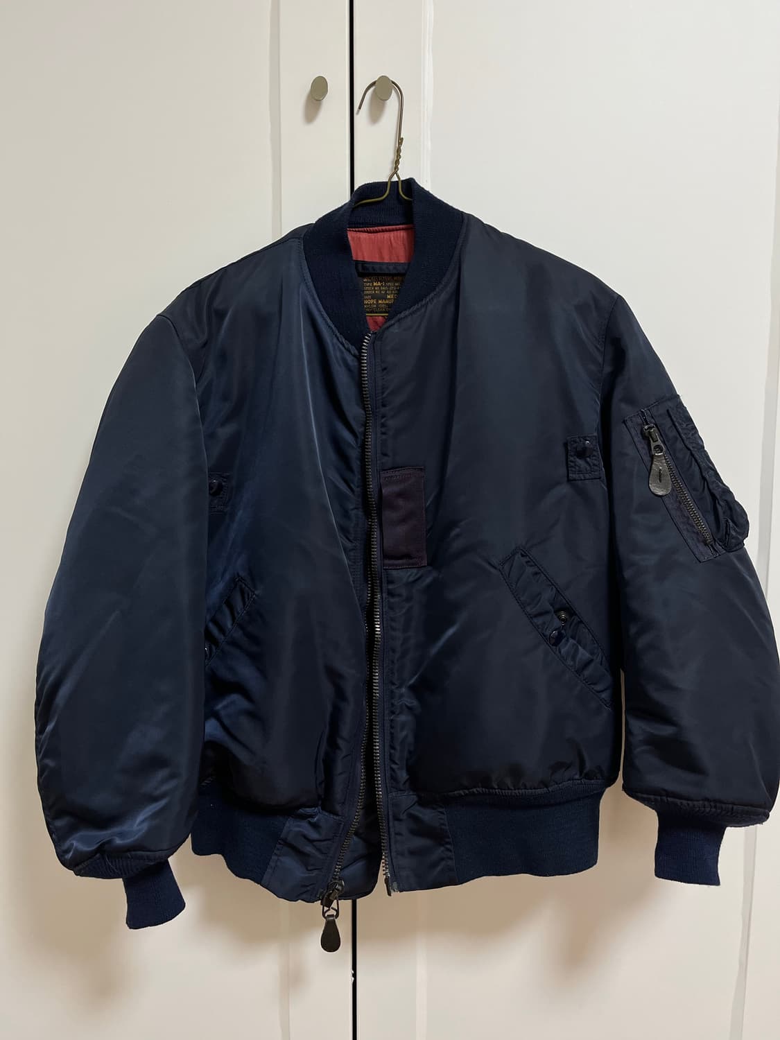 Usaf military Ma-1 울충전재 상품이미지1