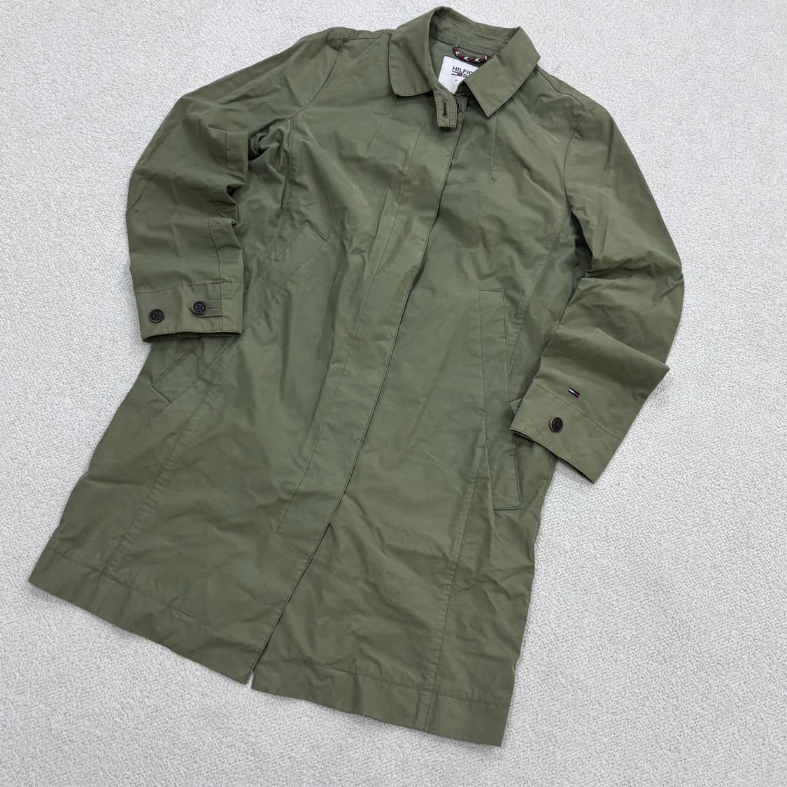 85 타미힐피거 카키 여성 코트 자켓 0423E 상품이미지1