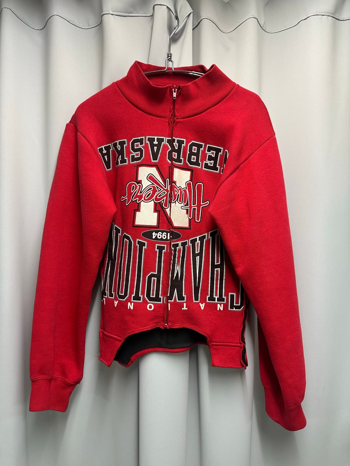 Prototypes 업사이클링 스웻 집업 상품이미지1