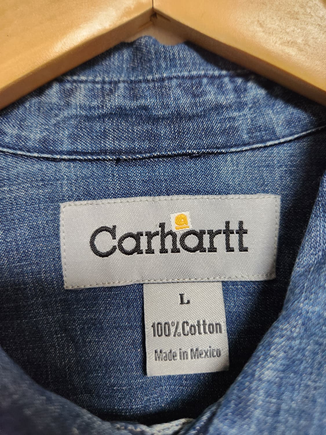 칼하트Carhartt 데님 셔츠 L - S200 상품이미지4