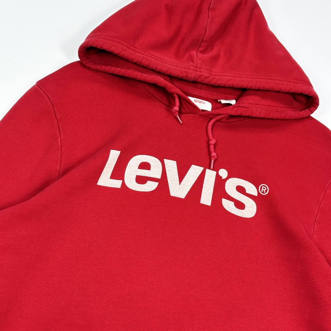 리바이스 오리지널 레드 이니셜 후드티 (L) 상품이미지3