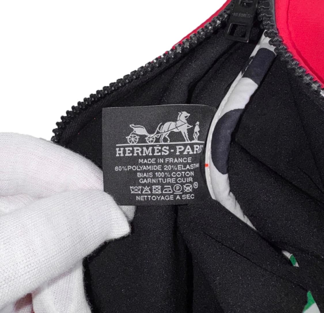 [M] 에르메스 네오 베인 코스메틱 플랫 파우치 케이스 미디움 레드  상품이미지6