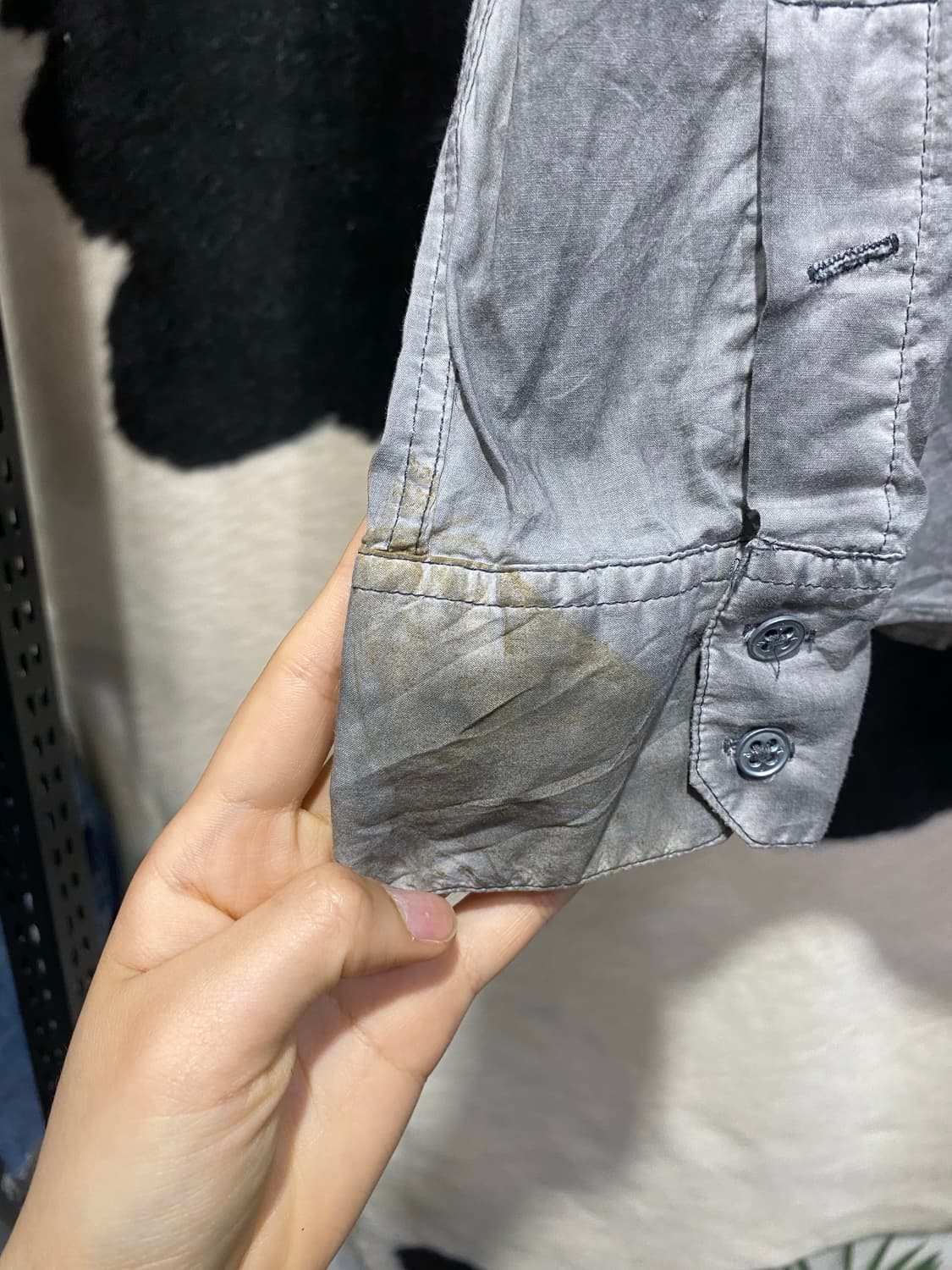 Pepe jeans 머슬핏 웨스턴 워싱 셔츠 상품이미지7