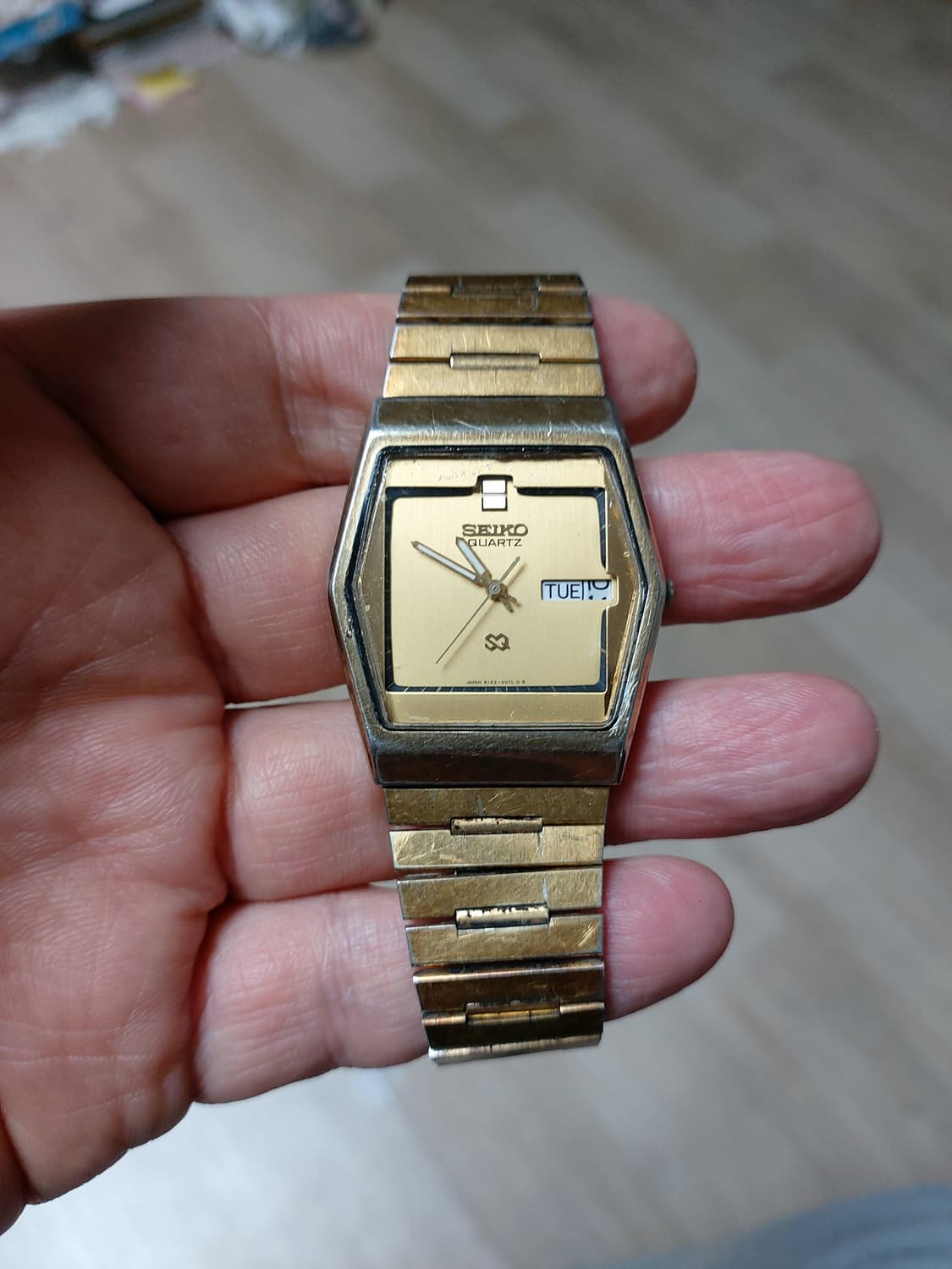 세이코 쿼츠 금장 빈티지 시계 상품이미지1