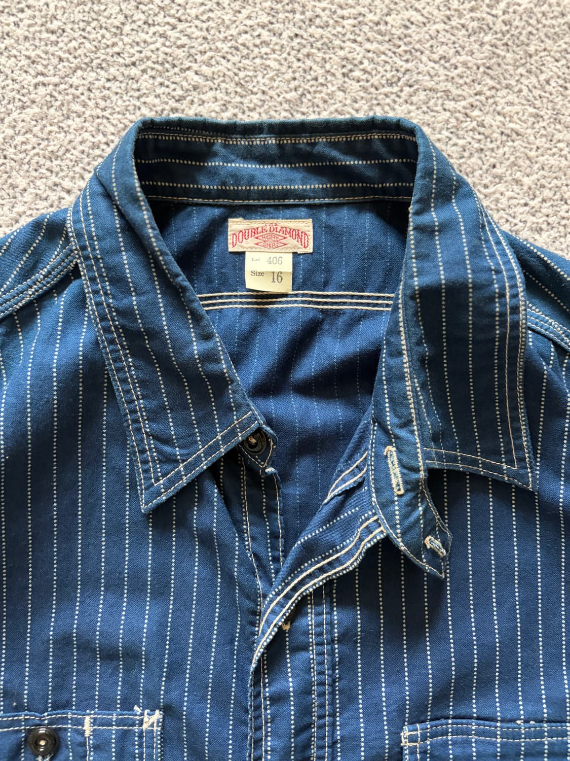 리얼맥코이 와바시 셔츠 16사이즈 상품이미지2