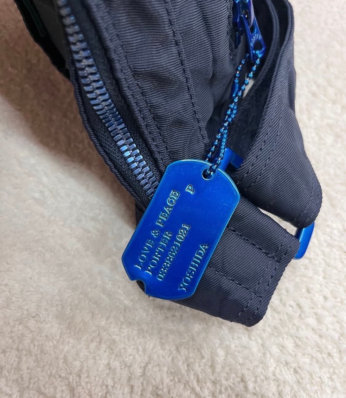 포터 러브앤피스 링클 크로스백 상품이미지6