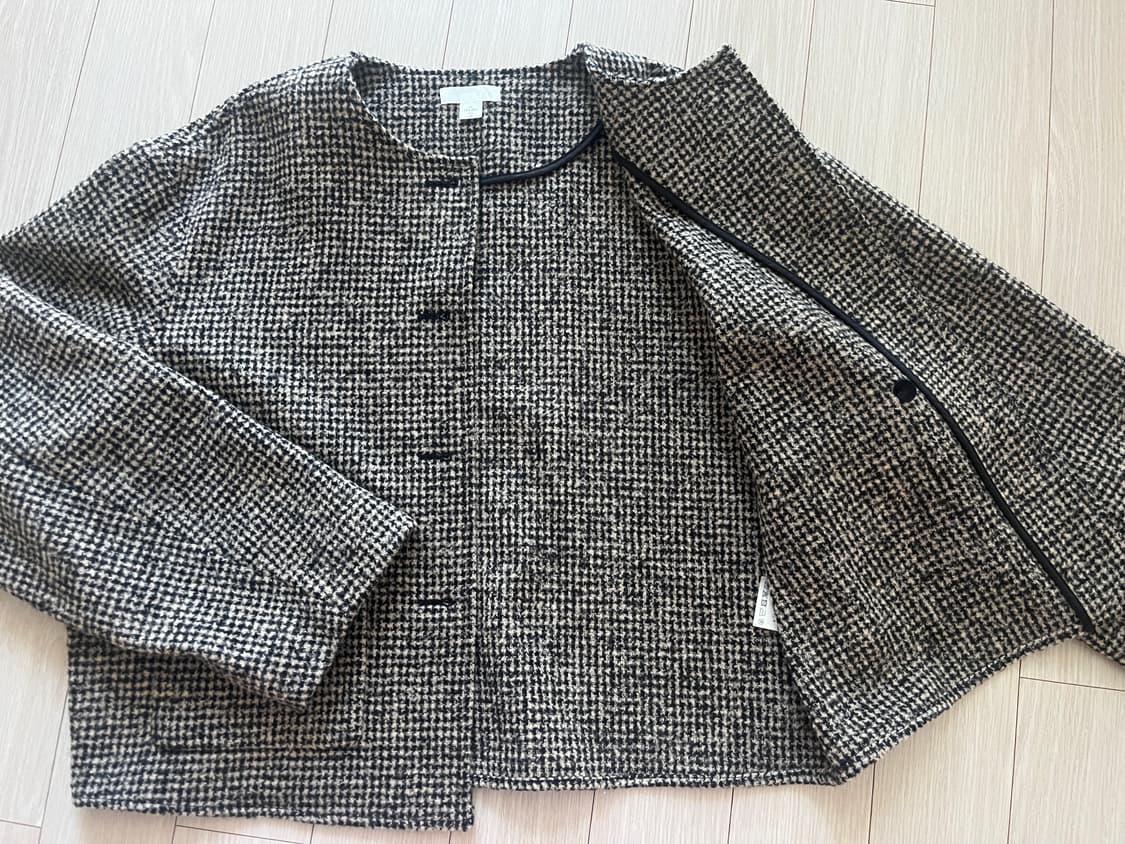 Arket 아르켓 헤링본 울 자켓 상품이미지5