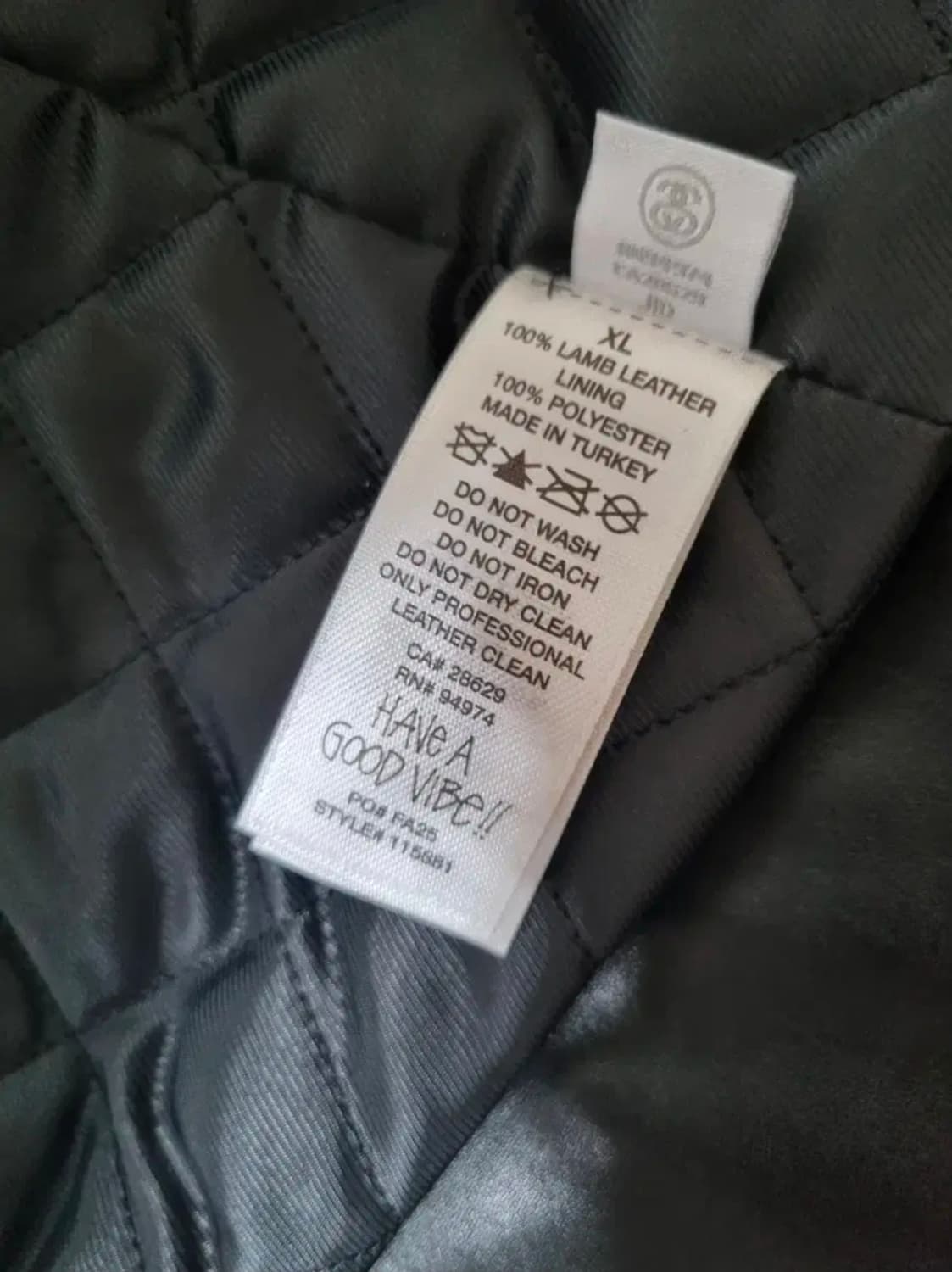 [XL] 스투시 바이커 레더 자켓 상품이미지7