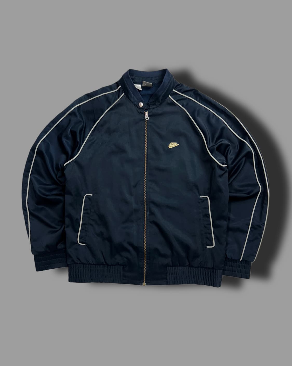 나이키 금장로고 네이비 트랙 자켓 XL 상품이미지4