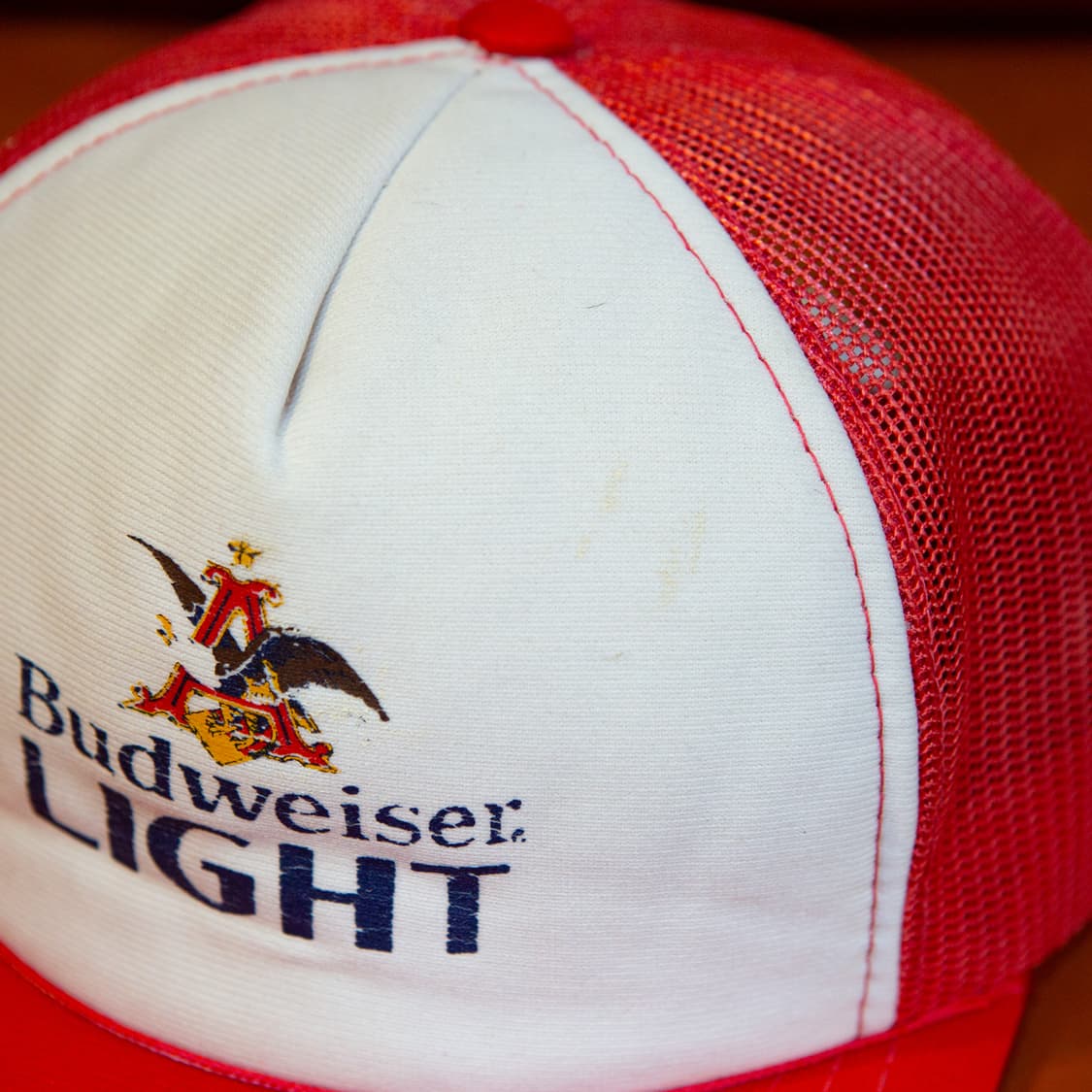 버드와이저 라이트 매쉬 트러커 캡 상품이미지3