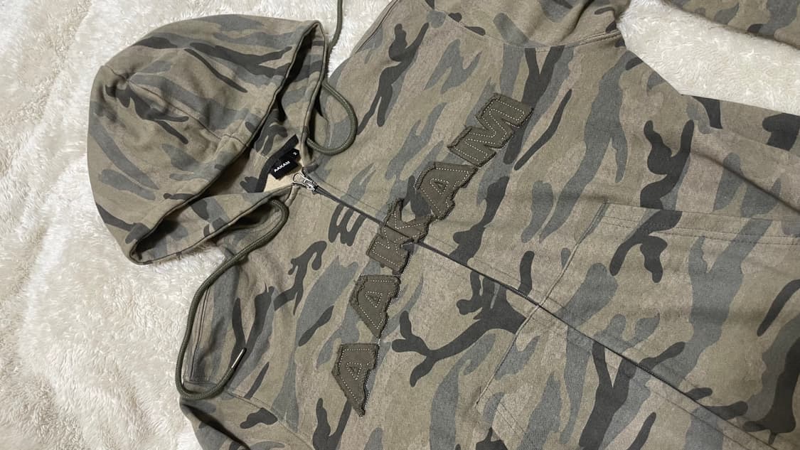 아캄 카모 후드집업  상품이미지1