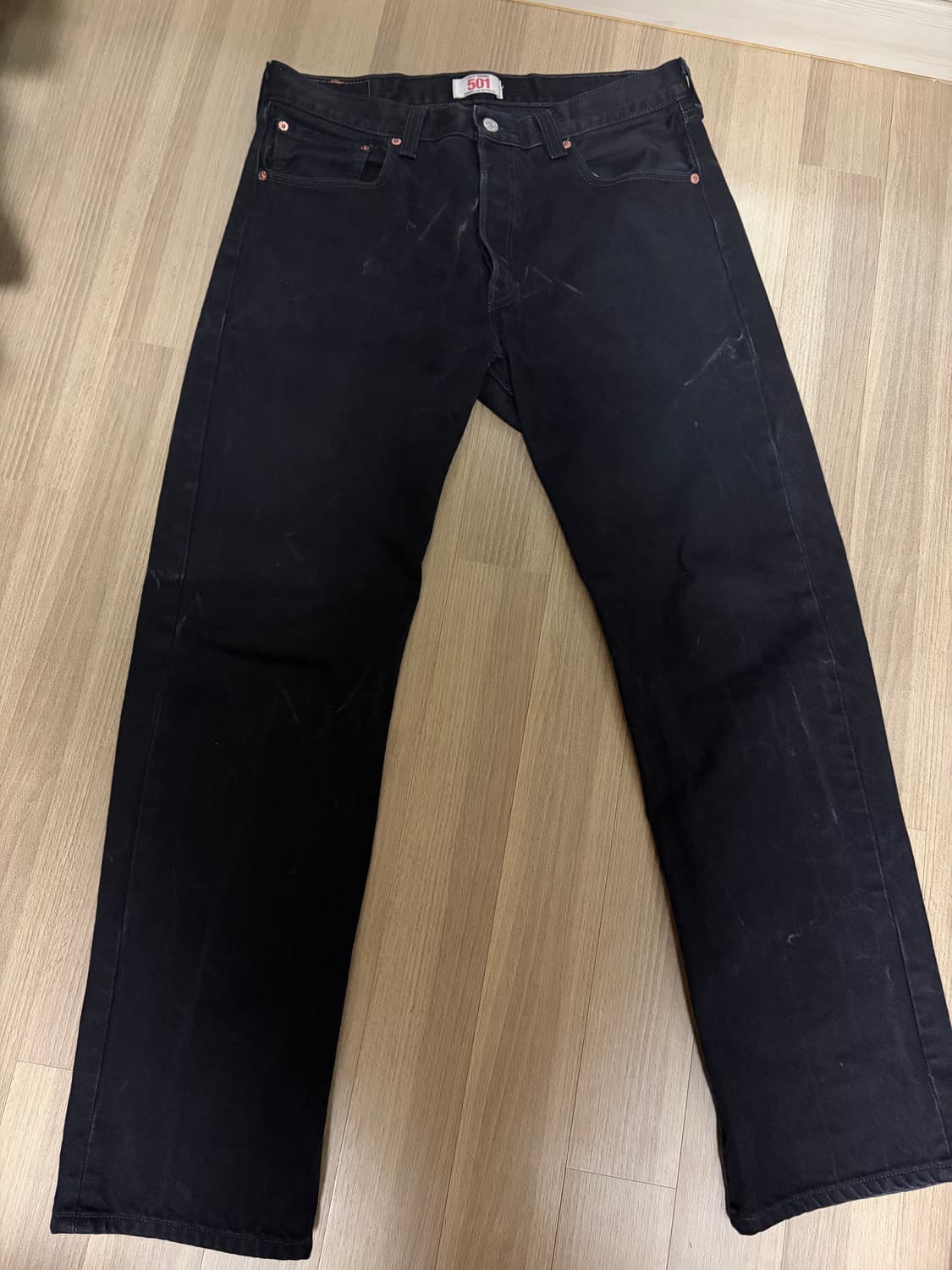 LEVI'S 501 BLACK DENIM VINTAGE 상품이미지1