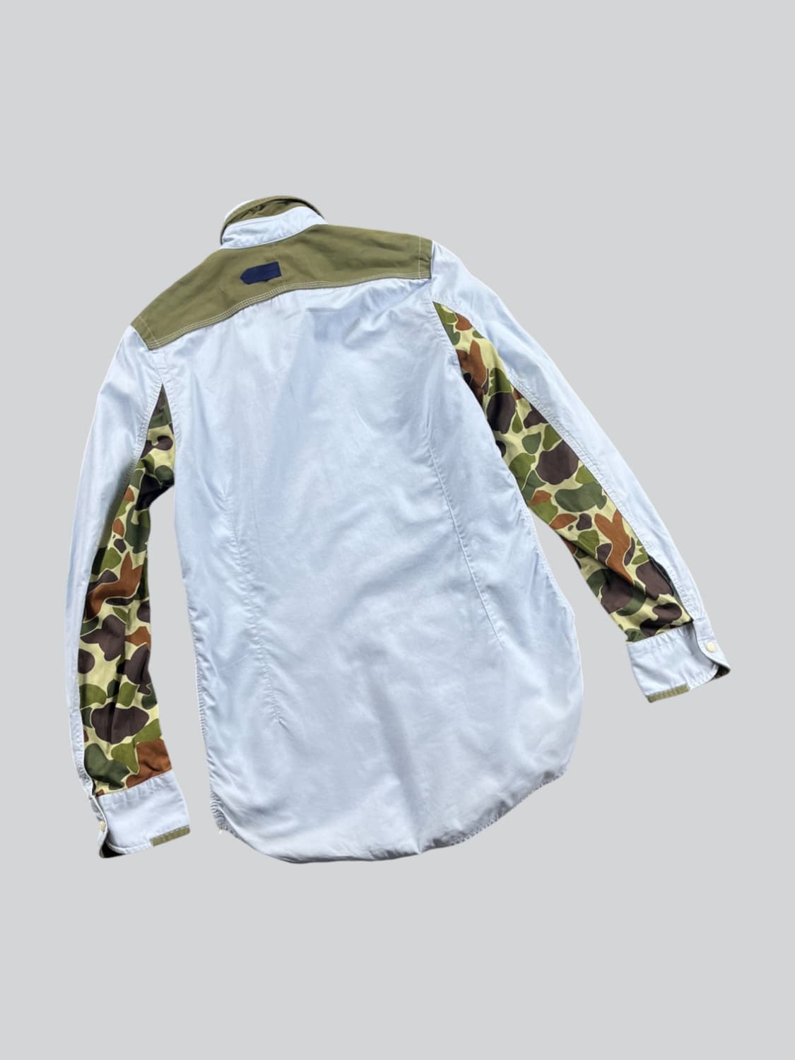 JUNYA WATANABE 카모패턴 도킹 셔츠  상품이미지5