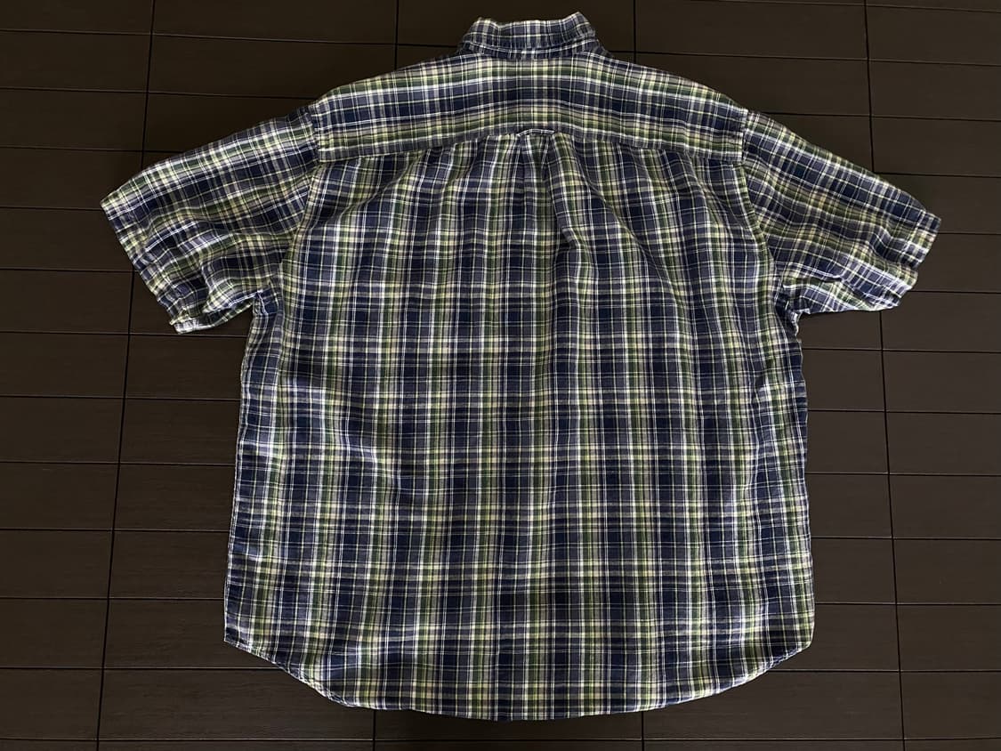 (L) 올드갭 플란넬 반팔 셔츠 상품이미지4