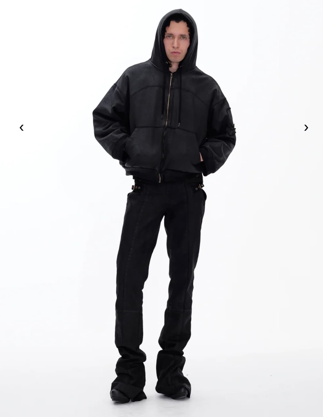 P.L.N Hoodie Waxed Jacket 상품이미지3