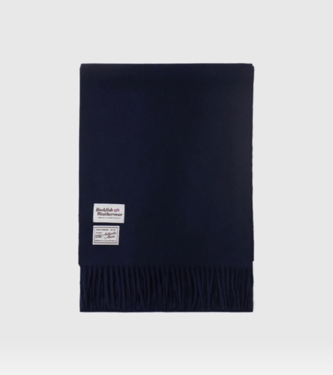 락피쉬웨더웨어 클래식 머플러 네이비 상품이미지2