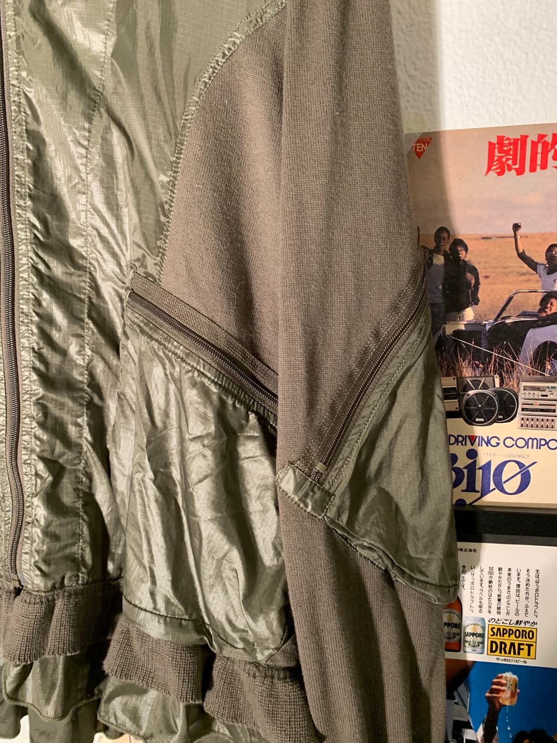 히스테릭글래머 프릴 레이스 ma 1 자켓 상품이미지4