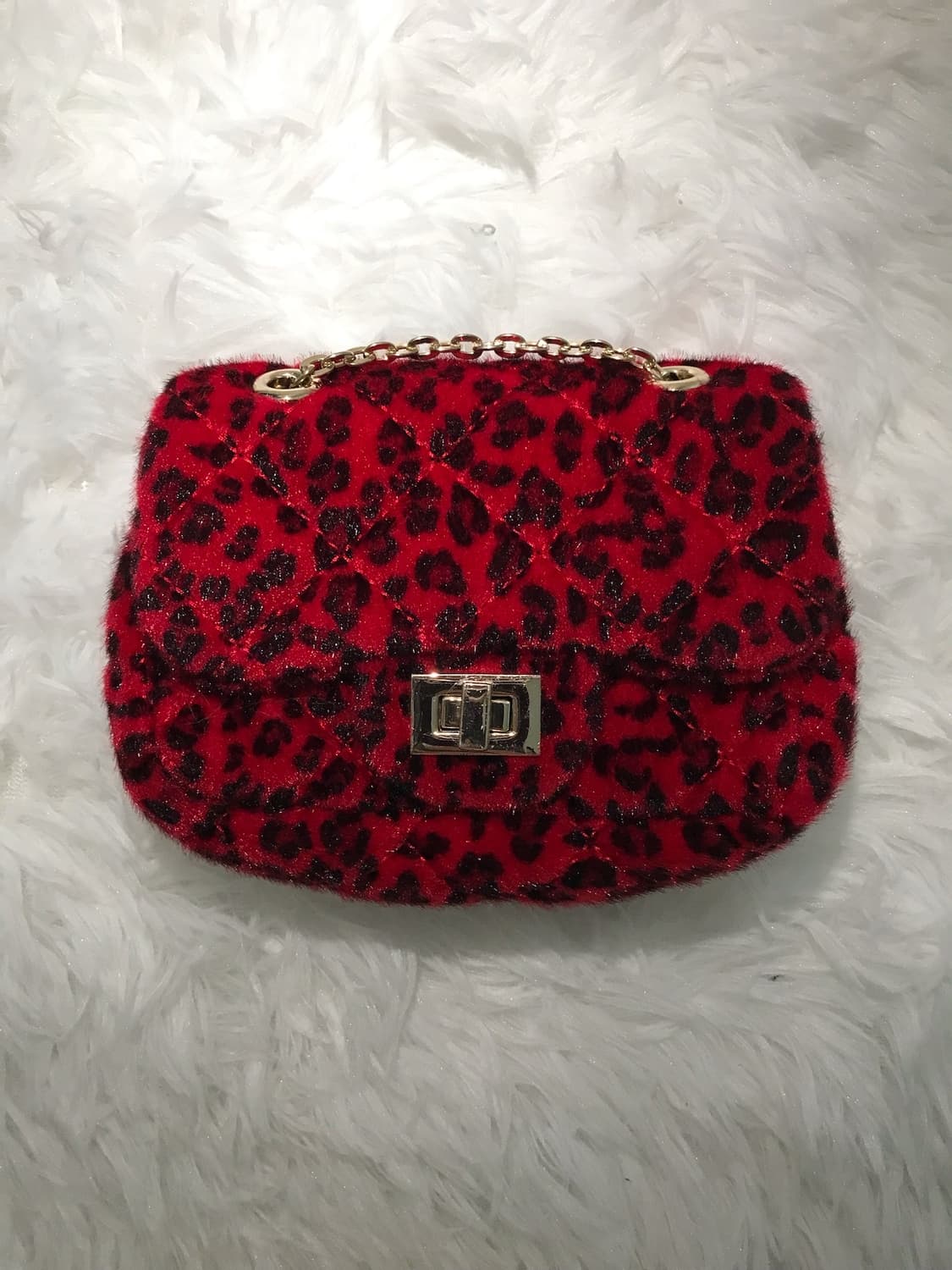 red leopard mini cross bag 상품이미지4