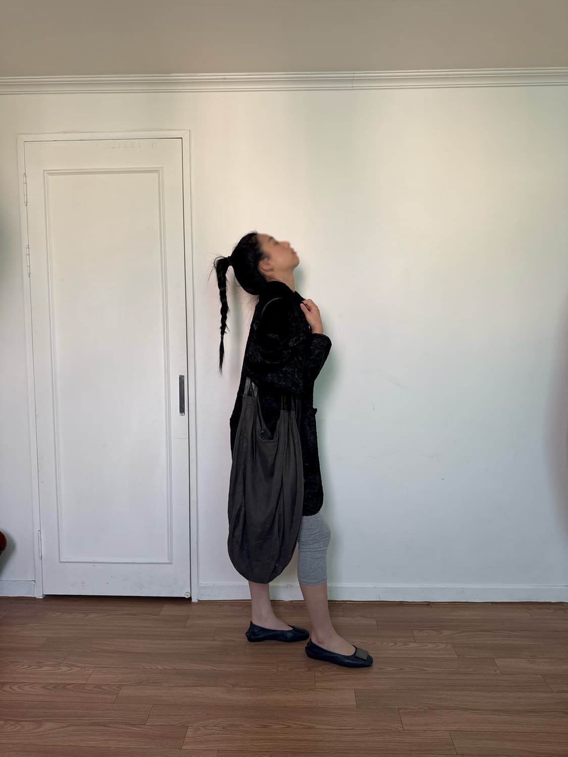 차이나 넥 카라 코트 상품이미지5