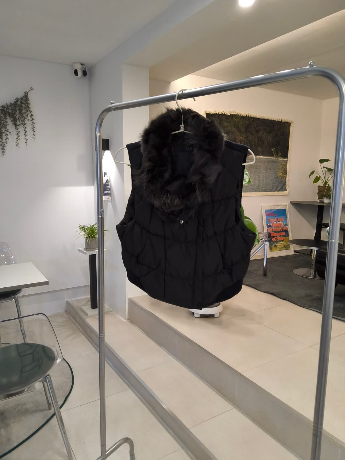 폭스퍼 패딩조끼 상품이미지4