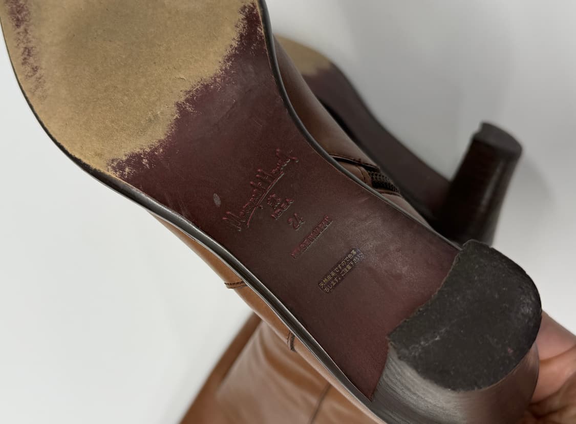 Margaret Howell leather boots in conac 상품이미지7