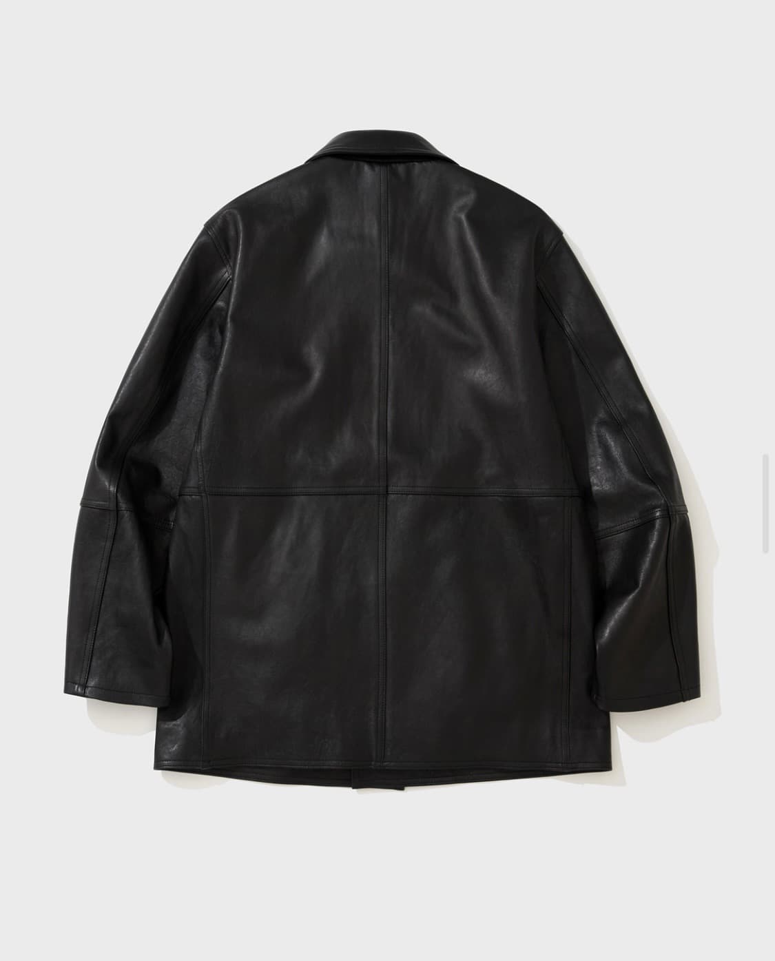 셔터 SHIRTER LC LEATHER CAR COAT(블랙컬러) 상품이미지5