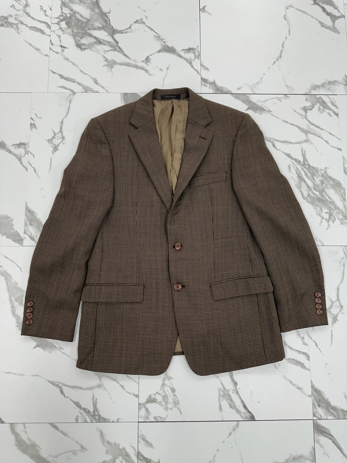 로렌 랄프로렌 체크 투버튼 블레이저 상품이미지1