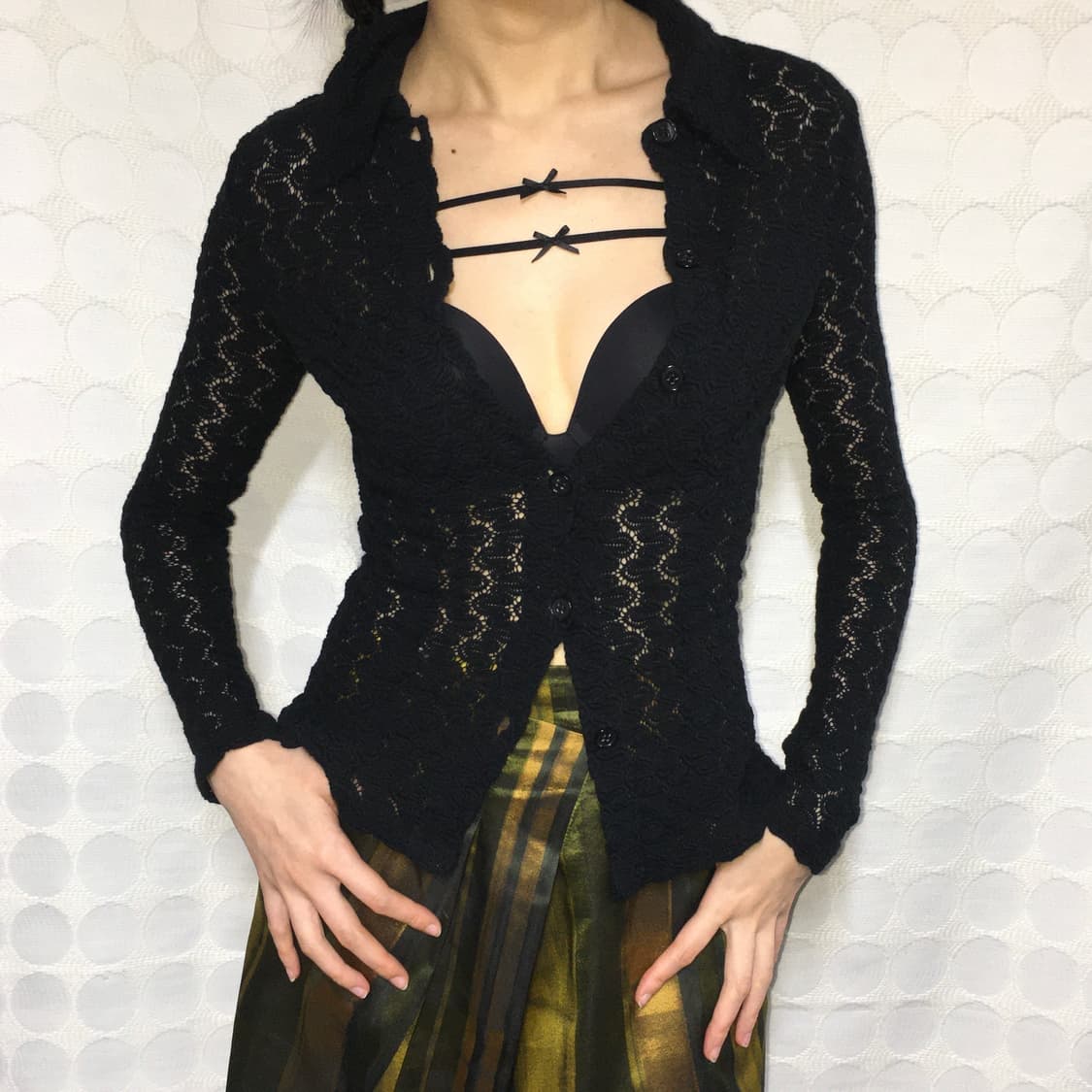 돌체 앤 가바나 블랙 가디건 상품이미지3