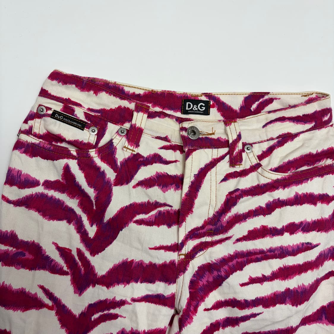 돌체앤가바나 d&g 얼룩말 패턴 바지 팬츠 상품이미지2