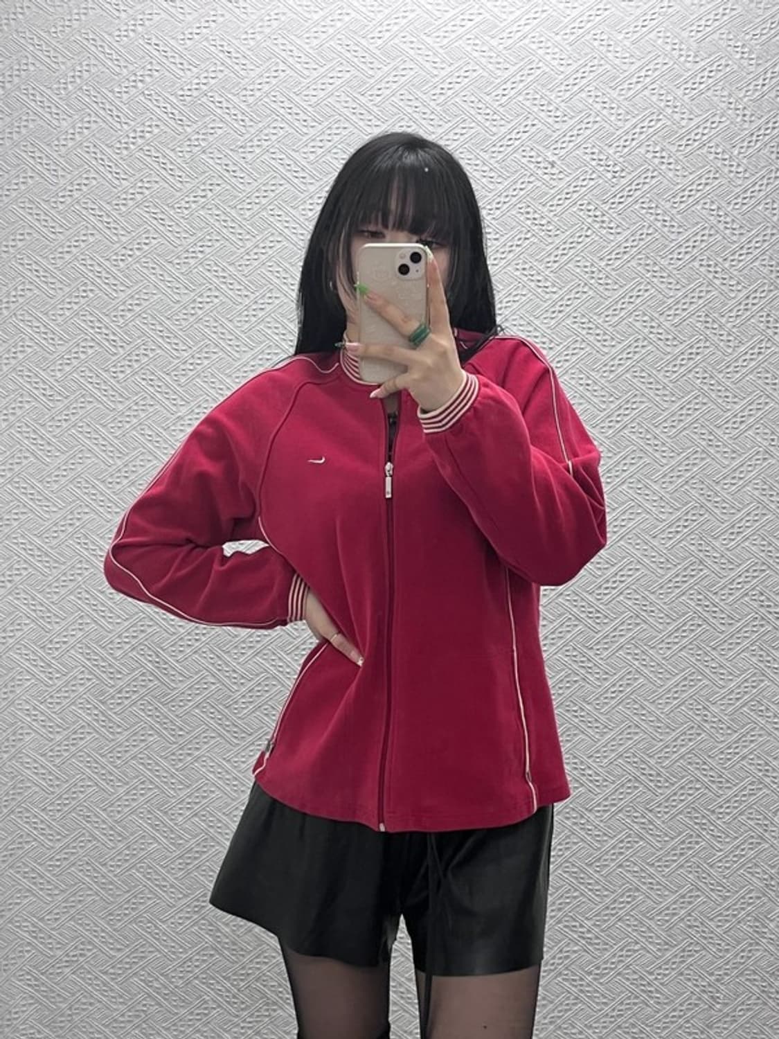 나이키 올드스쿨 00's 레트로 스웻 져지 집업 95 C09052 상품이미지2