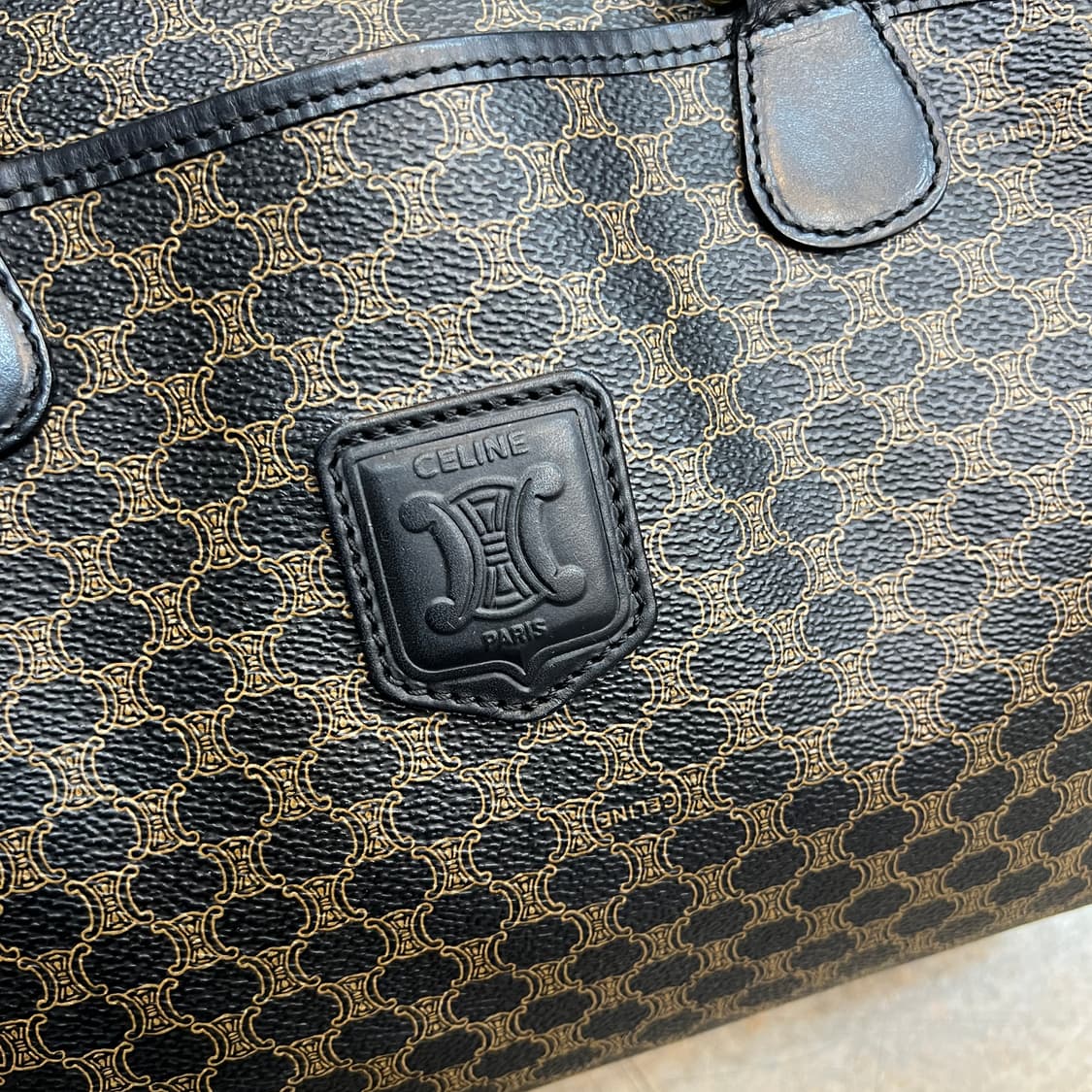 셀린느 블랙 마카담 미니 보스턴백 상품이미지2