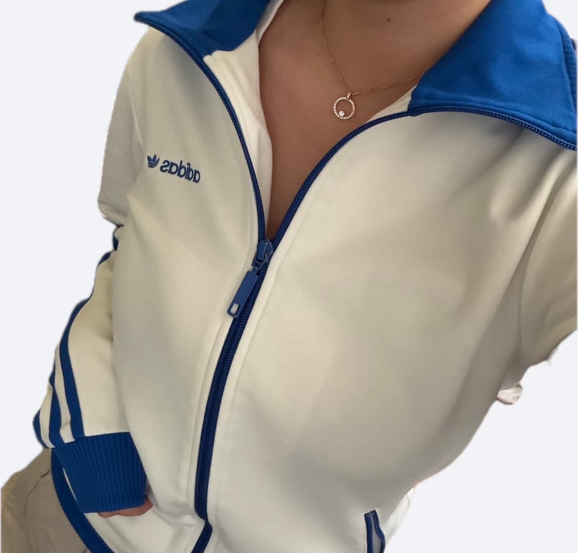 🤍아디다스 베켄바우어 화이트 블루 포카리 트랙탑 져지🤍 상품이미지1