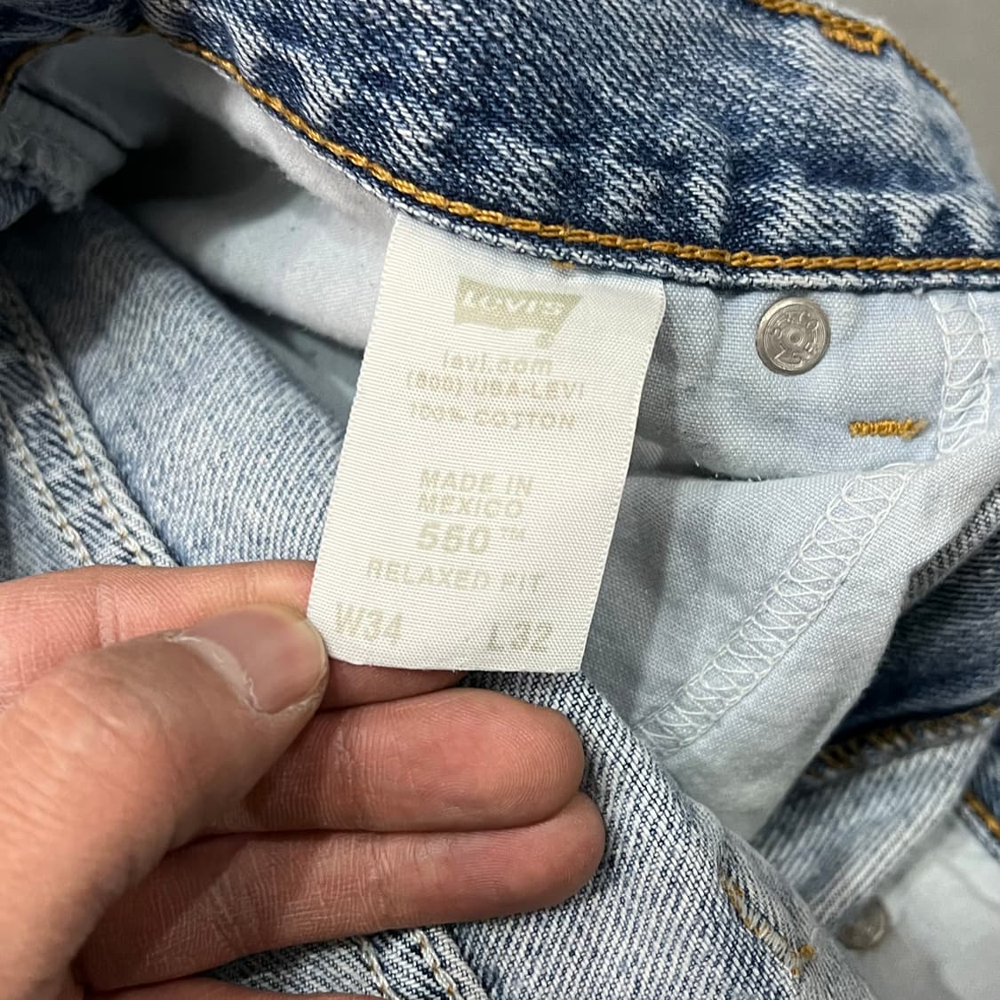  리바이스 550 데님팬츠 y15253 상품이미지7