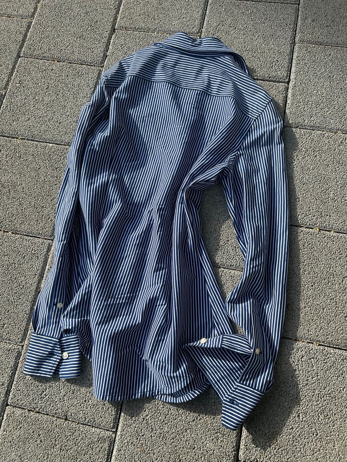 *Rare* 폴로 니트 드레스 네이비 스트라이프 셔츠 상품이미지2