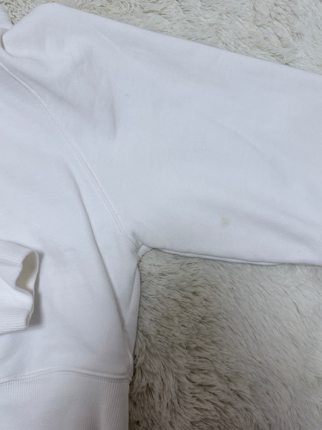 리엘 크롭 후드집업 화이트 상품이미지7