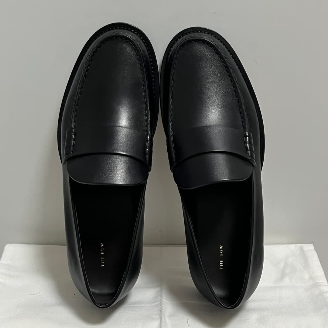 [39]더로우 Novus 페니 로퍼/블랙 상품이미지3