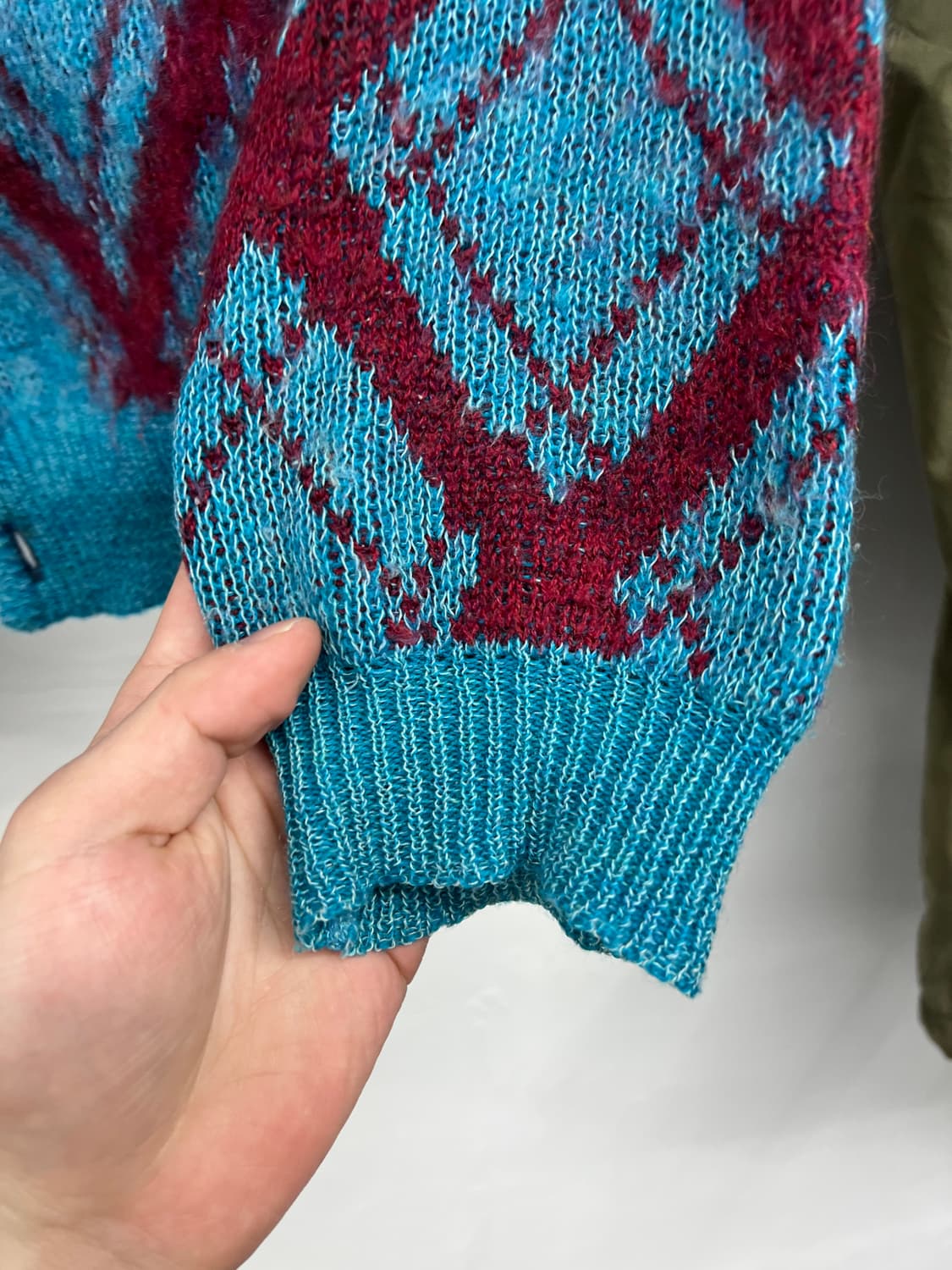 니들스 모헤어가디건  상품이미지4