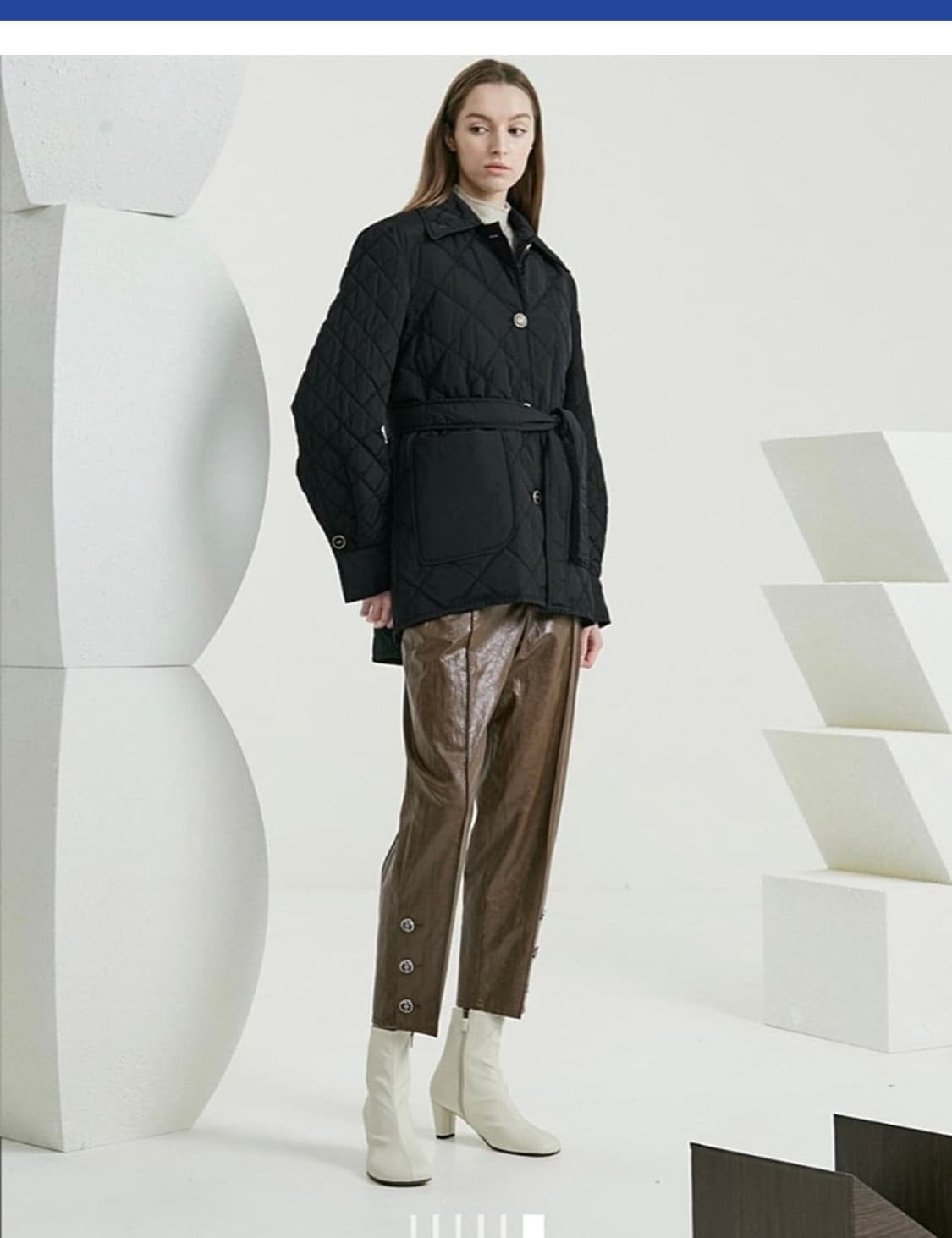 타임 벨티드 퀼팅 상품이미지6