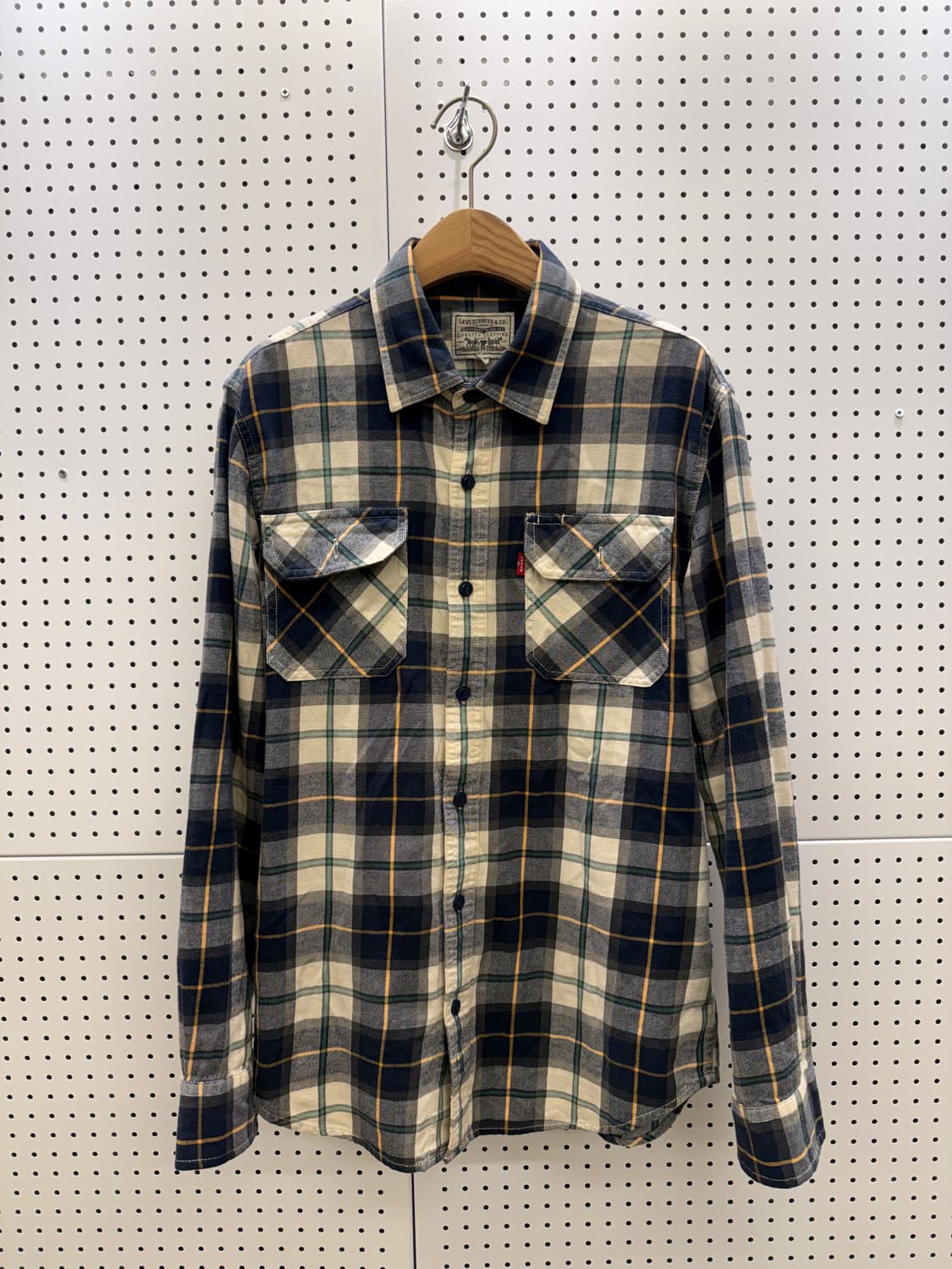 리바이스 체크 워크셔츠 U1072 상품이미지2