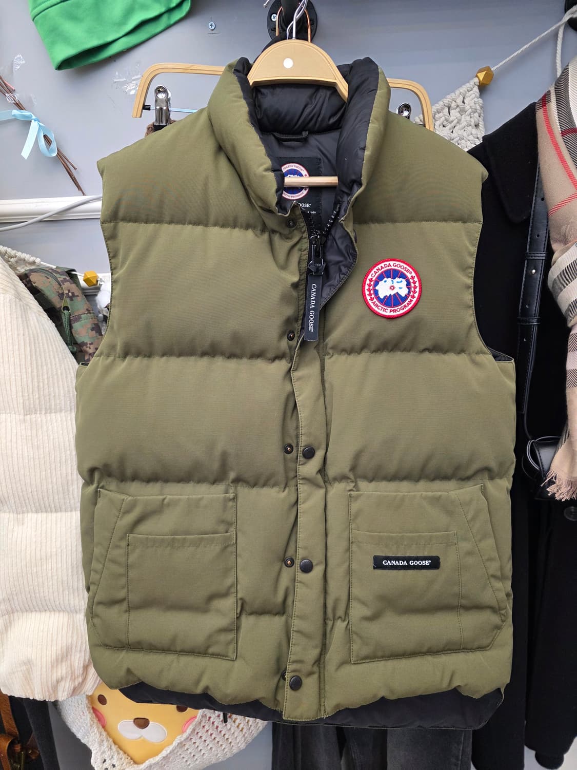 캐나다구스 프리스타일 패딩 베스트 조끼 M 상품이미지7