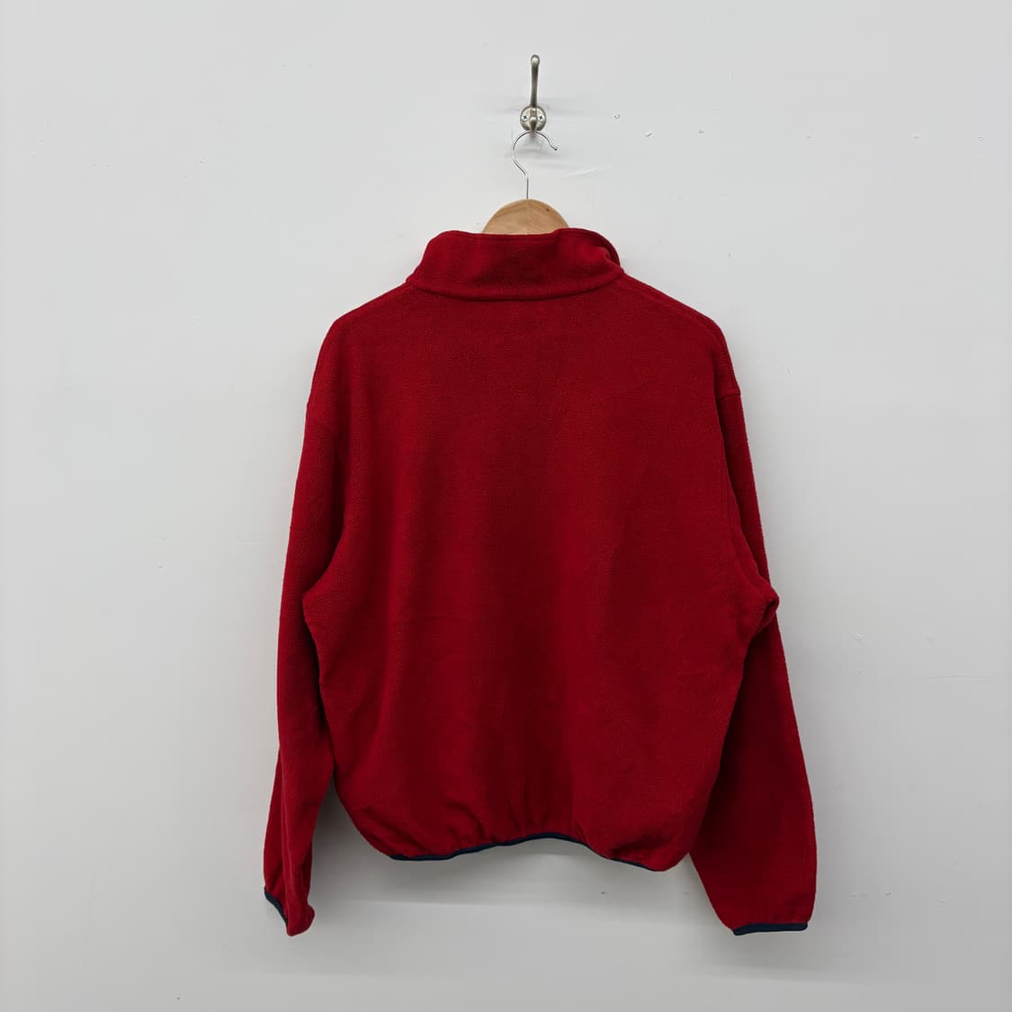 L.L.Bean 빈티지 하프집업 플리스 레드 여/M 상품이미지7