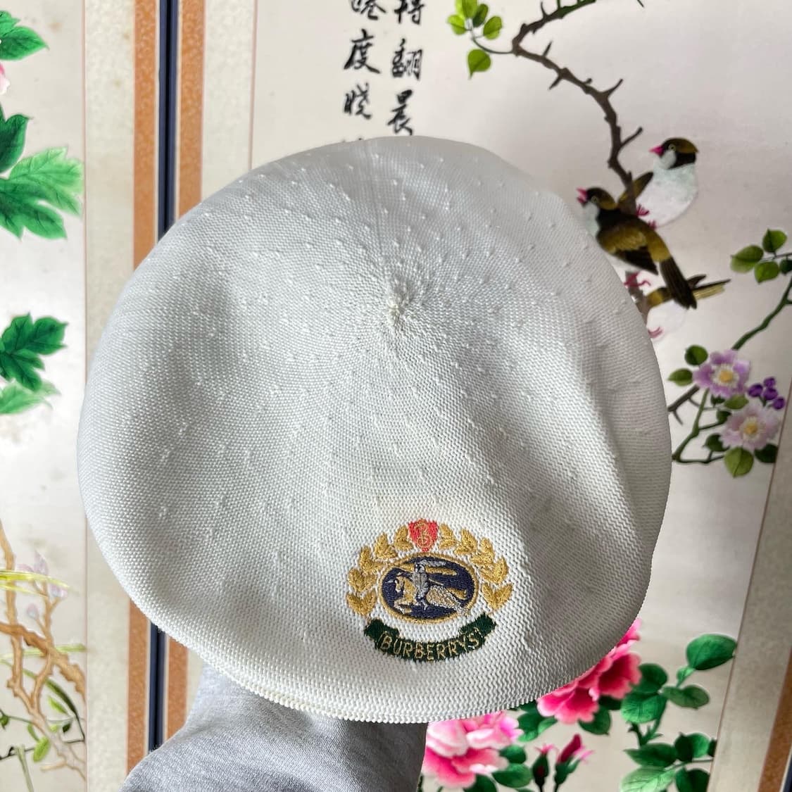 1990s 버버리 Burberrys 크레스트 베레모 상품이미지5